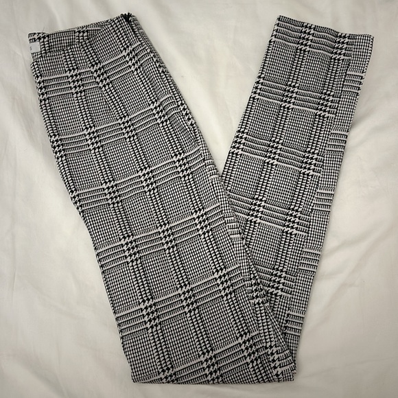 LUCY PARIS PRINTED HIGH RISE TROUSERS - Picture 1 of 8